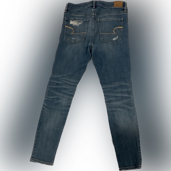 AEO Super Stretch distressed Skinny Jeans - Picture 2 of 4